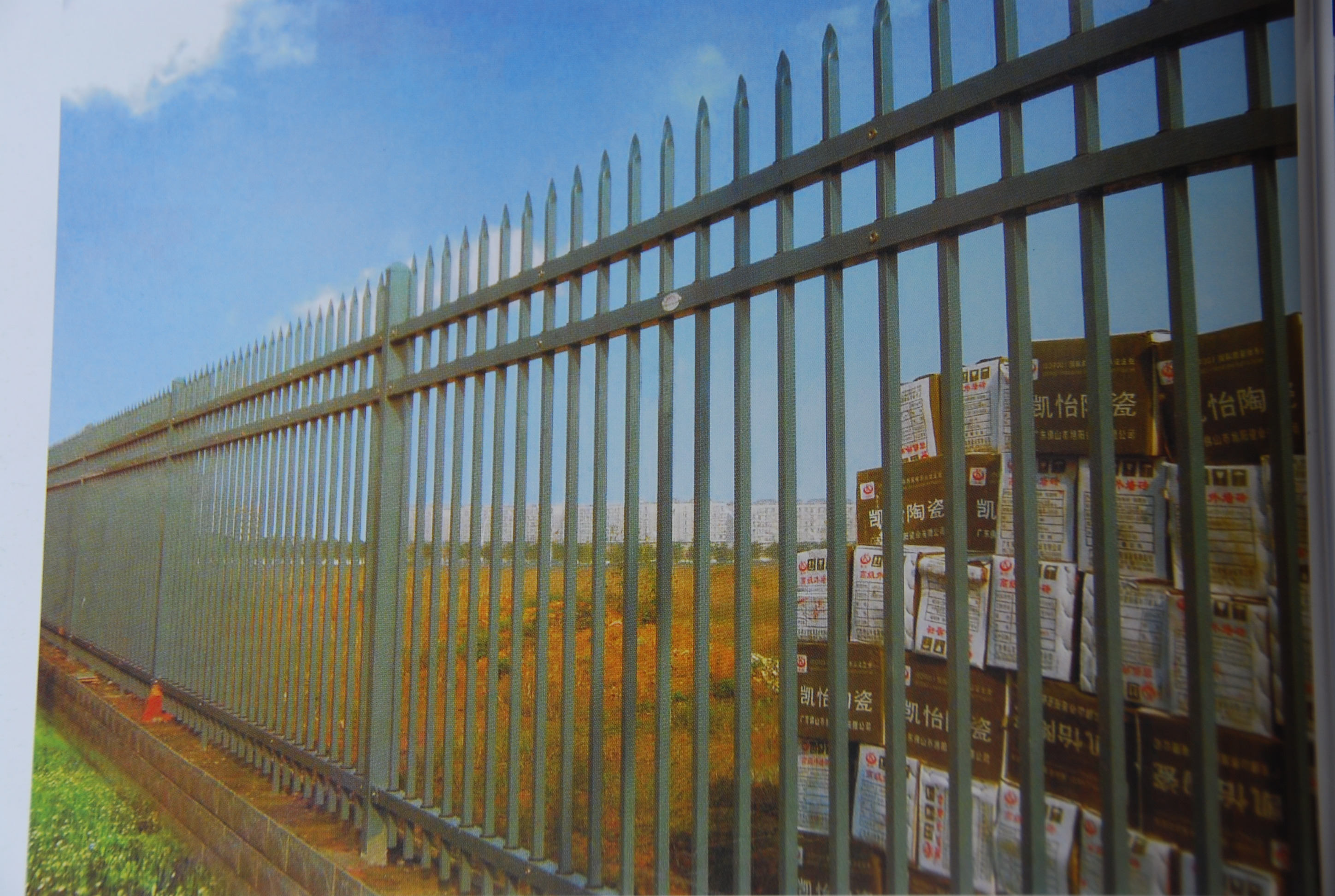 遵义锌钢围墙栏杆/贵州锌钢栏杆厂批发