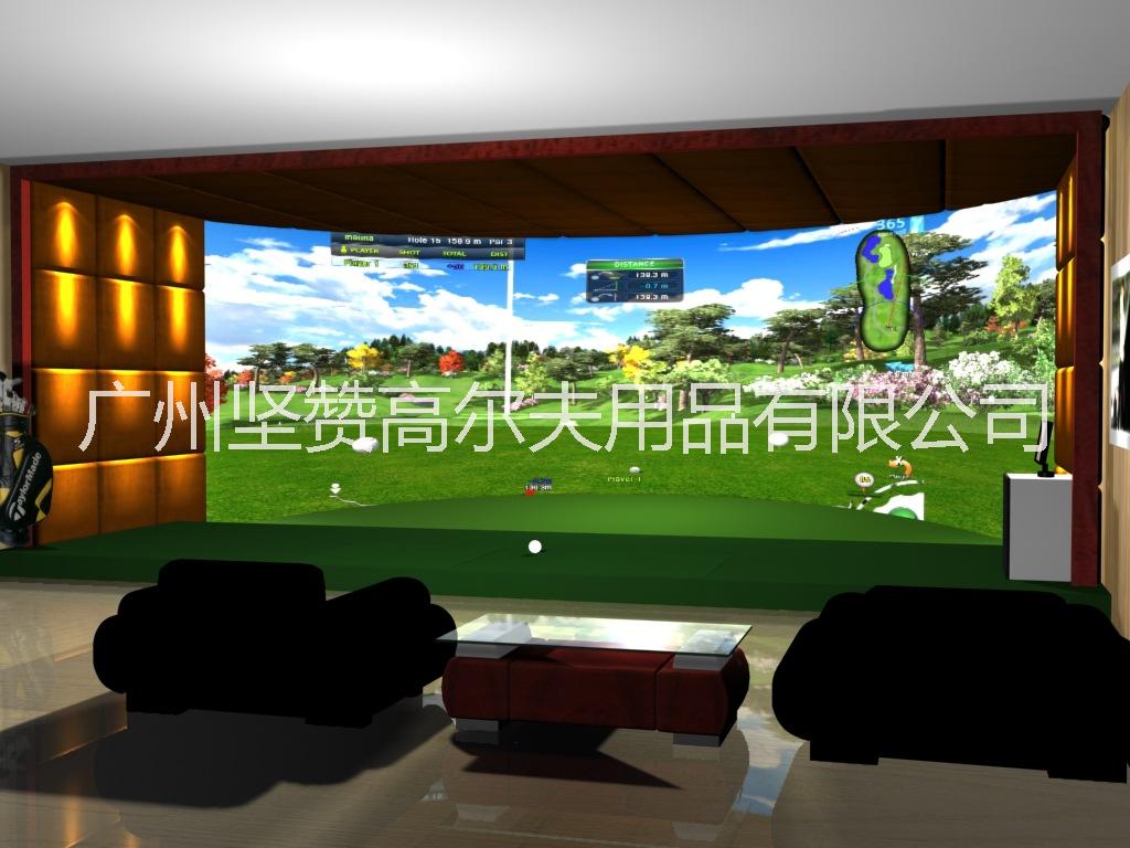 博迪3D高速摄像室内模拟高尔夫模拟批发