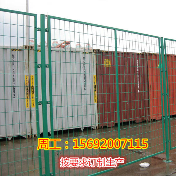 供应用于防护的仓库护栏网生产安装，广州边框围栏网，农场隔离网