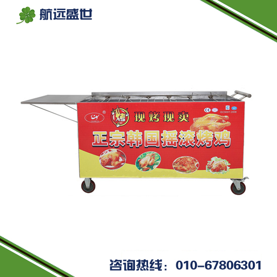 供应用于韩国木炭烤鸡|越南摇滚烤鸡的韩国木炭烤兔子机|木炭旋转烤鱼机