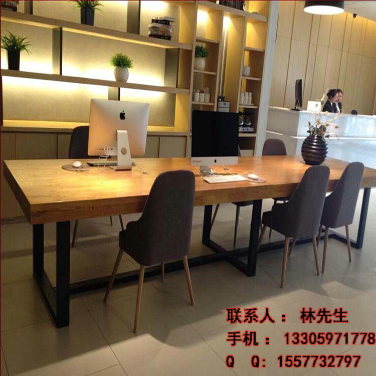 供应广东铁艺实木餐桌办公桌批发价格，铁艺实木餐桌椅销售价格