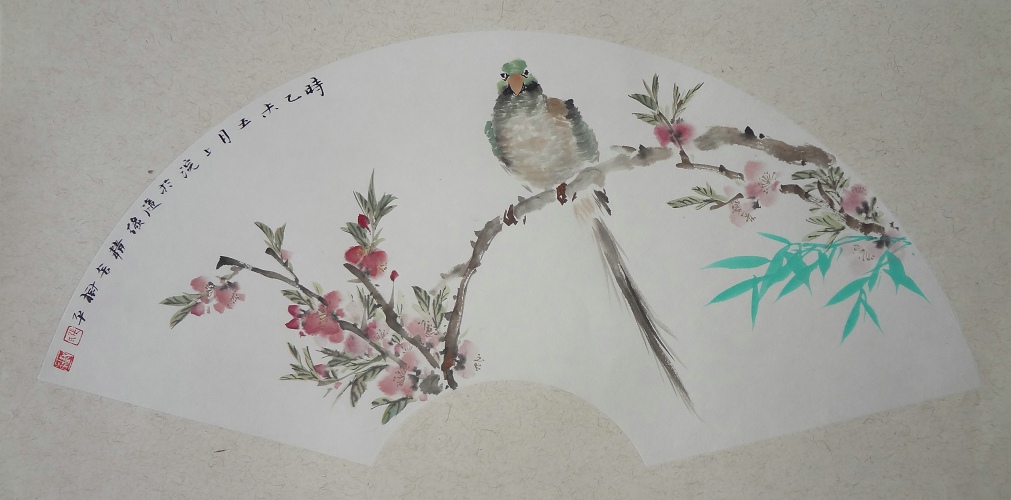 供应用于字画的山东画家张淑平精品小写意花鸟画