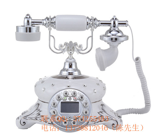 供应美式乡村复古老式电话模型创意座机