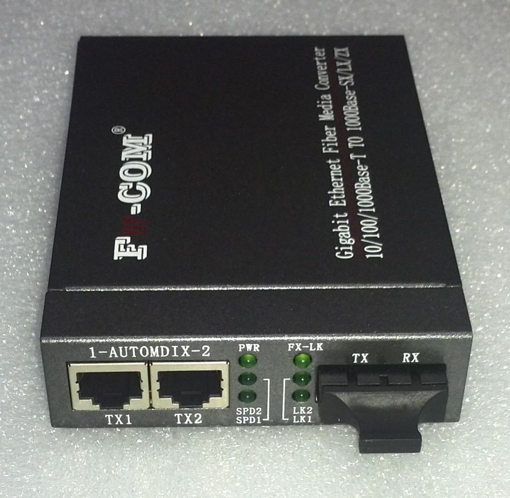 FHP-COM千兆光纤收发器FFE100-GSB-SC20A