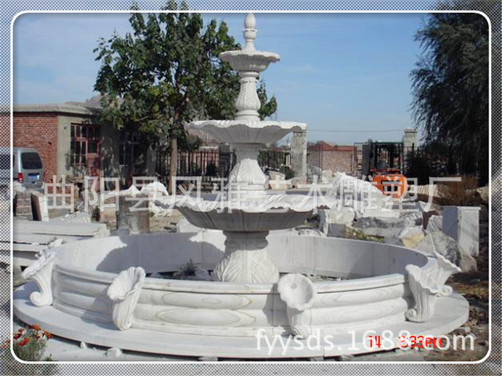 供应雕塑园林景观 欧式喷水池喷泉 欧图片