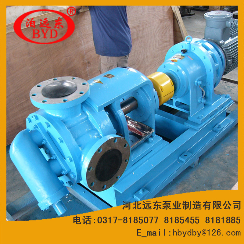 供应用于输送油脂泵的油脂加注泵NYP220B-RU-T2-W11高粘度泵配XWD11-7-23流量8.3m3/h压力1M
