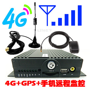 3G4G高清四路SD卡车载录像机批发