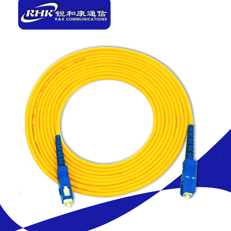 锐和康供应光纤跳线厂家SC-SC单模光纤跳线
