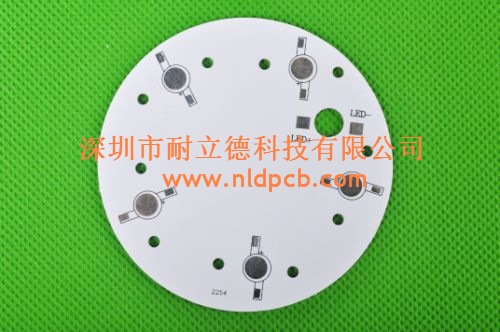 深圳市LED铝基板 LED铝基线路板厂家供应用于LED灯配|照明灯具的LED铝基板 LED铝基线路板
