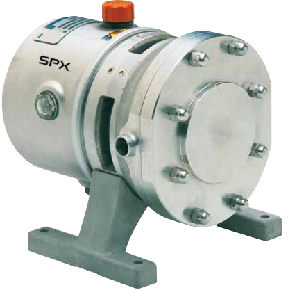 供应用于乳制品生产|饮料生产|化工产品生产的SPXAPV卫生级不锈钢转子泵