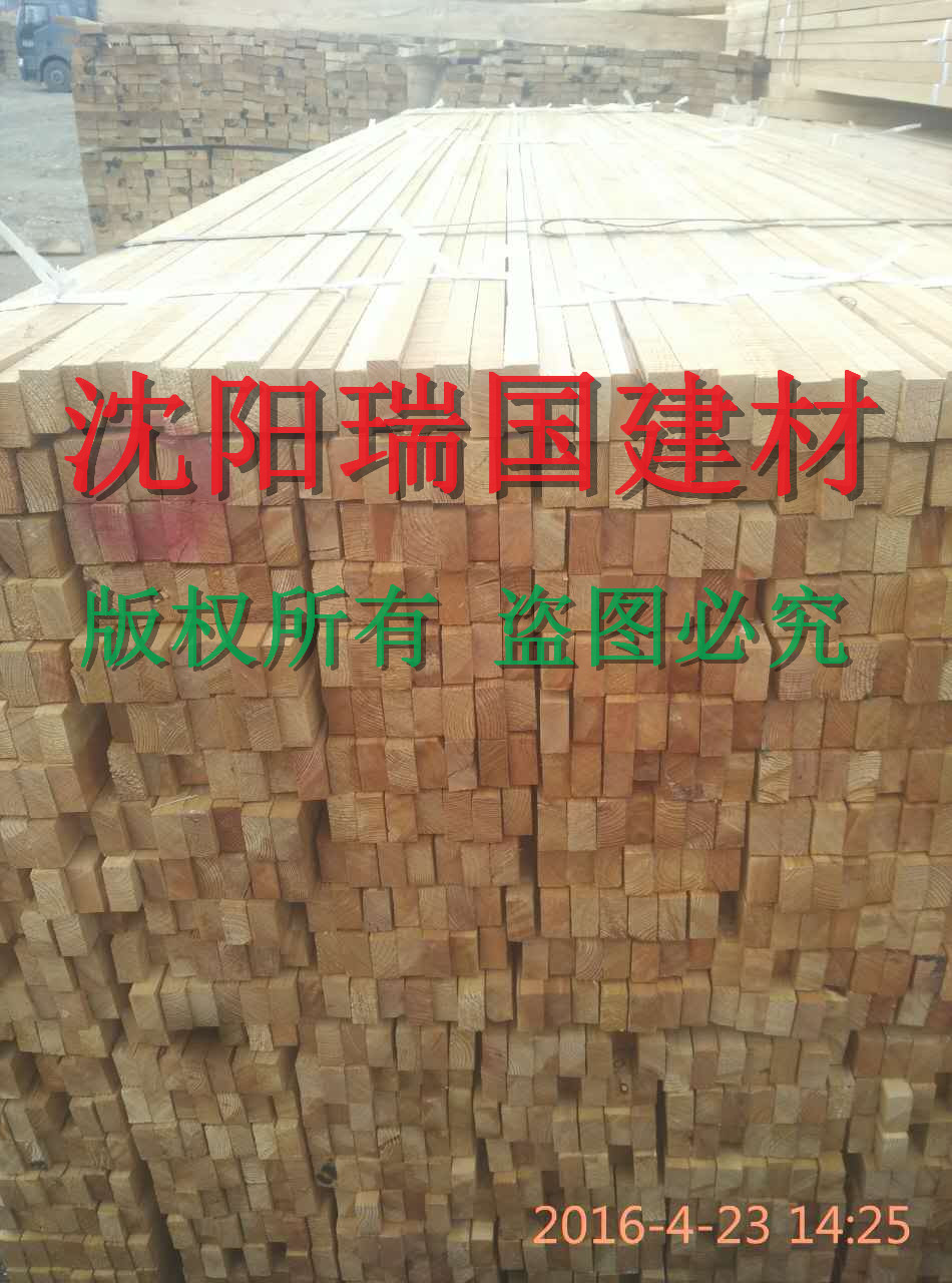 供应用于工地建筑的赤峰木方木材批发