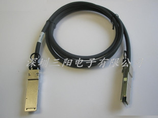 供应40G QSFP+DAC高速电缆、3米 QSFP+40G通信直连铜缆，兼容华为、思科、H3C图片
