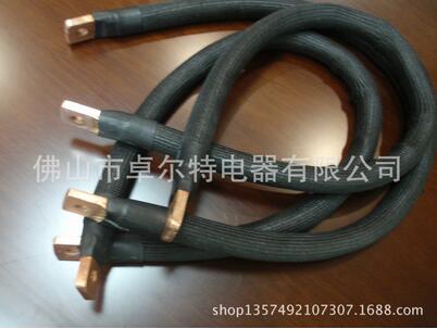 供应用于导电的铜编织带软连接 压接铜线端子