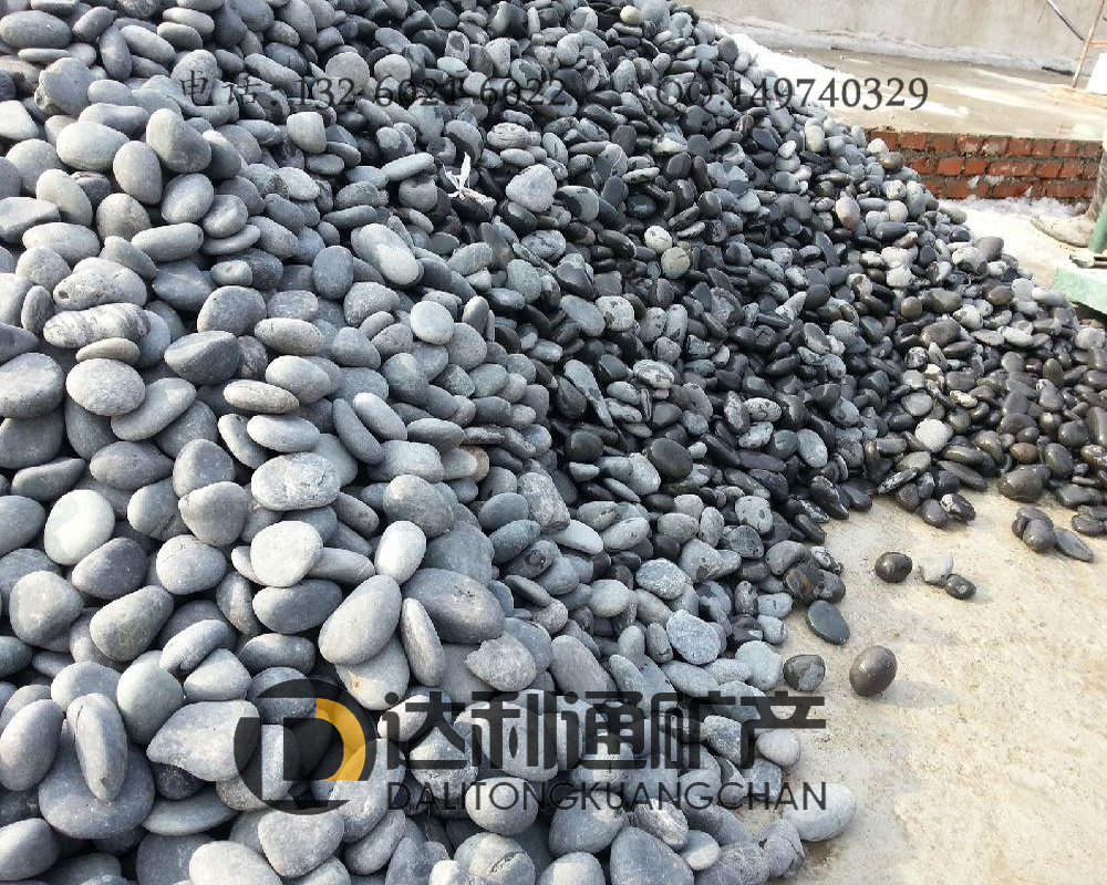 石家庄市河卵石,机制卵石厂家供应用于绿化景观的河卵石,机制卵石