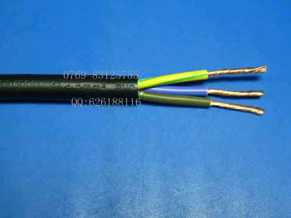 东莞市3芯1.5平方电缆线厂家供应3芯1.5平方电缆线 多芯多股软电缆 多芯软护套电缆