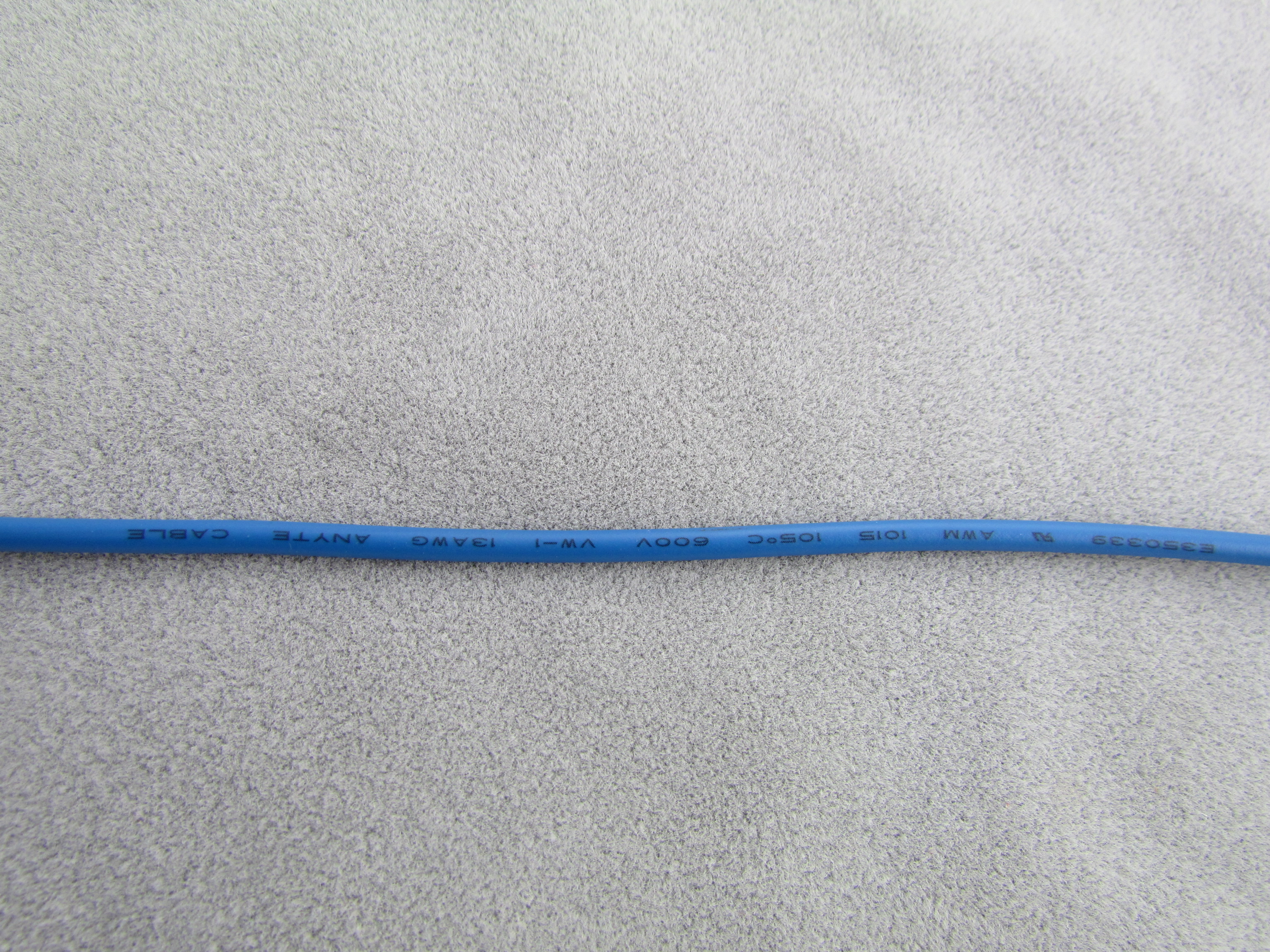 蓝色ul1015电子线专业生产商-常州安耐特电缆图片