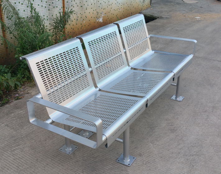 供应用于公园椅生产的户外长椅 园林长椅 铁艺长椅图片