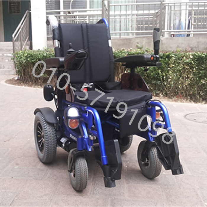 供应安爱轻便可折叠老年人电动轮椅残疾人电动轮椅车包邮图片