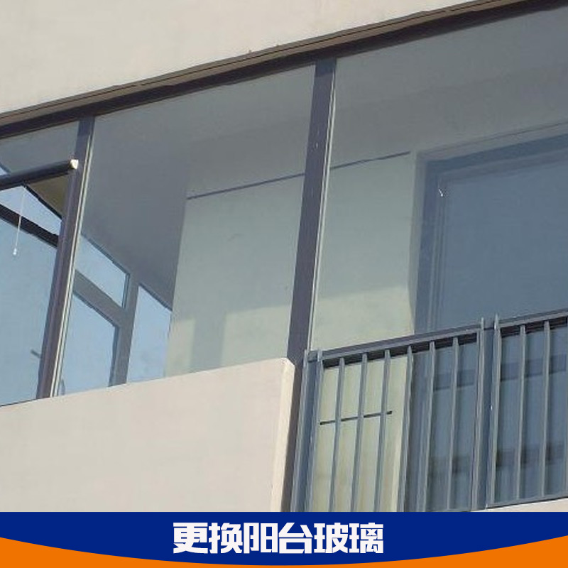 湖南更换封闭阳台玻璃 阳台玻璃更换 专业更换中空真空隔音玻璃窗户
