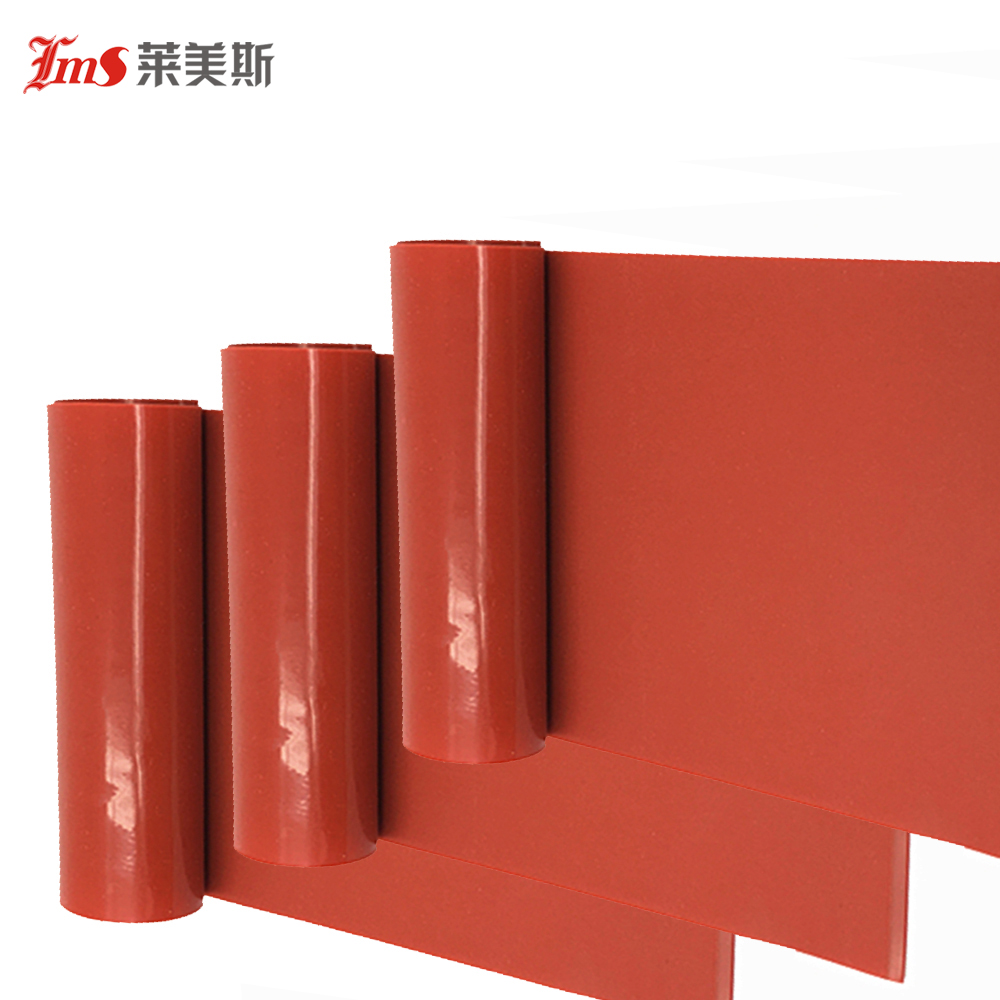 深圳市厂家直销红色硅胶皮 耐高温防静电厂家