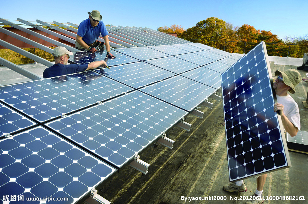 洛阳合胜 5KW光伏发电系统 洛阳太阳能发电系统 家用太阳能发电