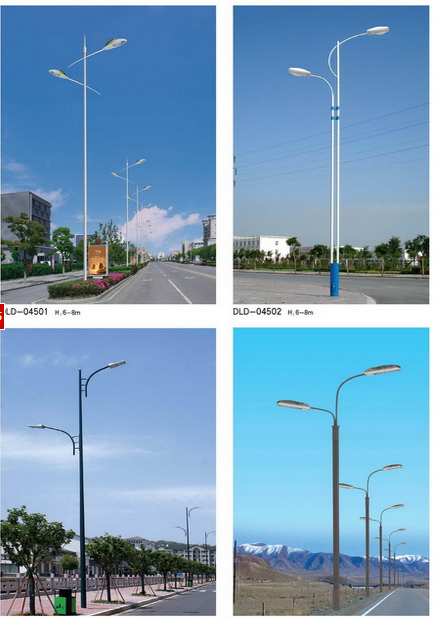 户外道路灯厂家 临沂路灯厂家批发 8米单臂路灯价格图片