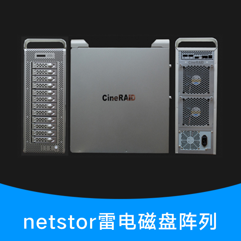 netstor雷电磁盘阵列 Pcie接口8/12/16盘位高清非编系统磁盘阵列存储系统