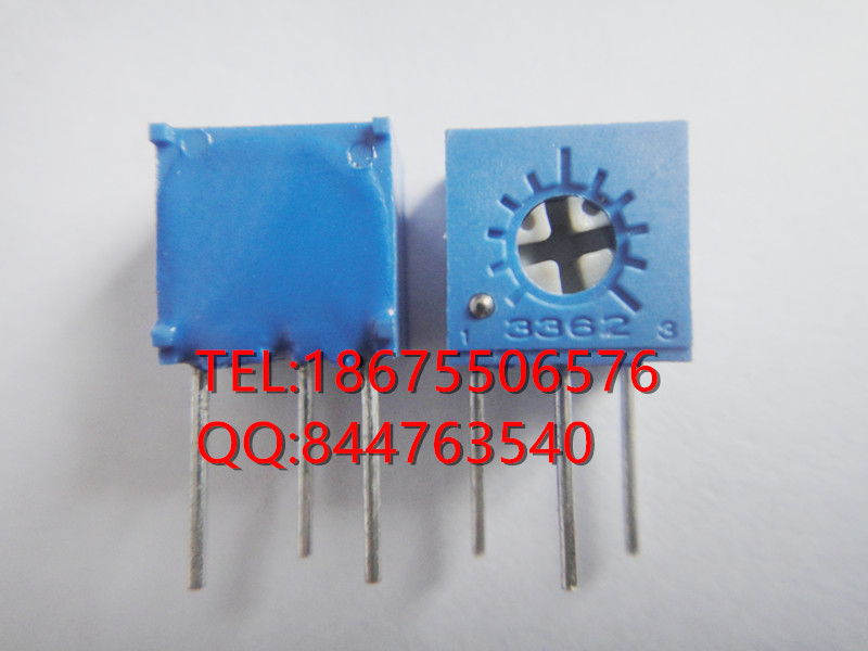 3362W BOURNS微调电位器 可调电阻3362W 插件电位器厂家 插件电位器价格图片