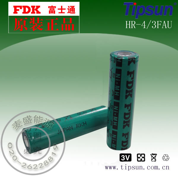 日本原装FDK HR-4/3FAU镍氢电池4500mAh 医疗产品专用电池图片