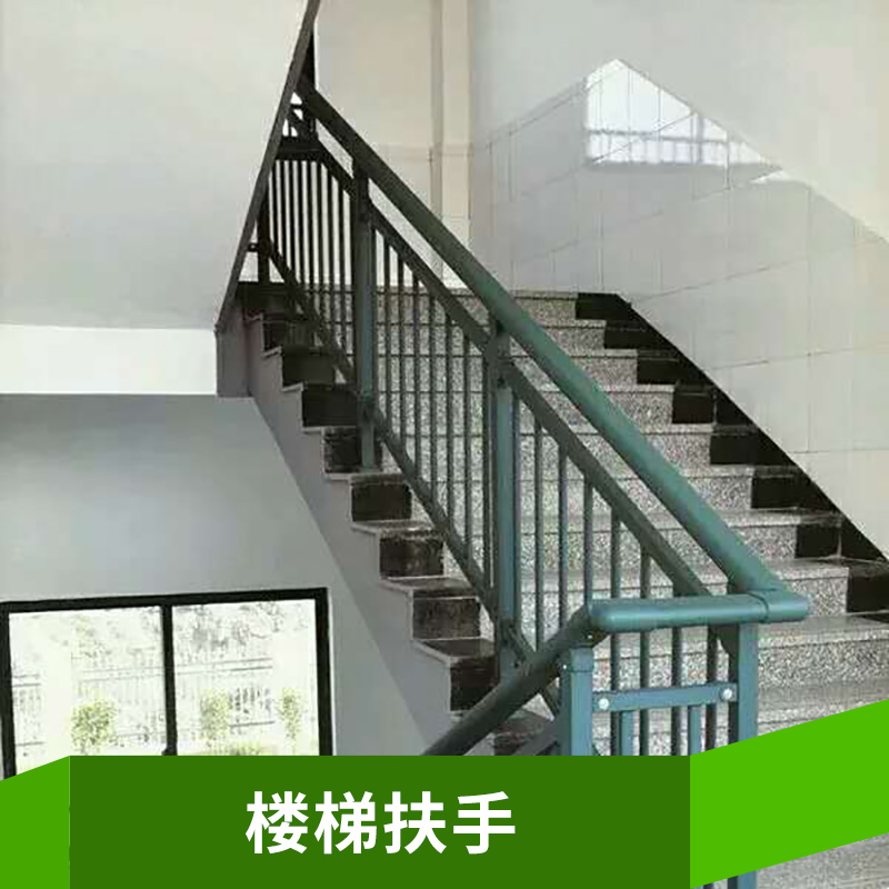 楼梯扶手铁艺楼梯立柱描边白色描金黑色描铜厂家定制图片