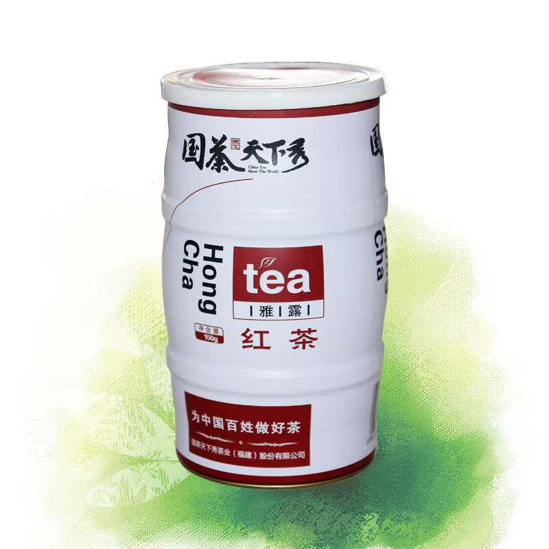 雅露工夫红茶 150g茶叶异形罐批发
