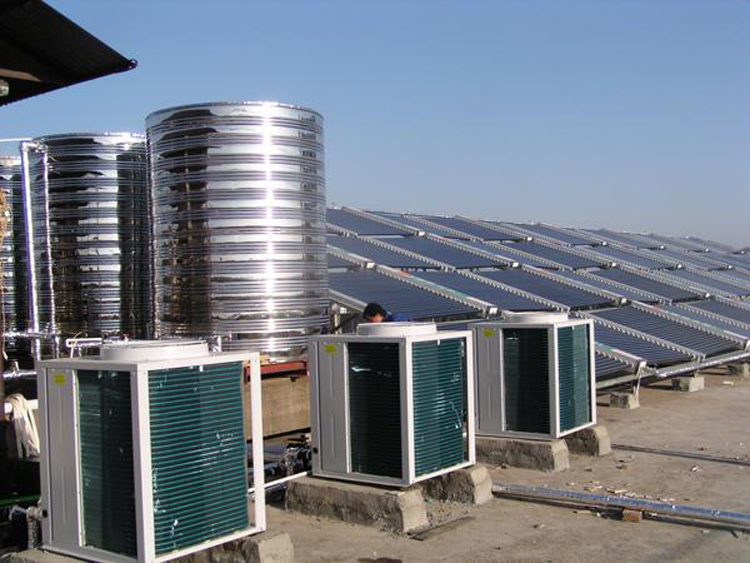 工厂热水工程空气能热水器热泵安装批发
