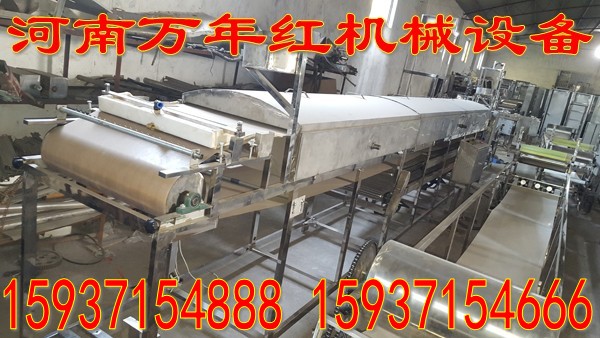 蒸汽河粉机厂家，郑州全自动河粉机使用效果,高产量河粉机厂家图片