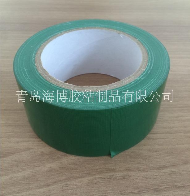 布基胶带母卷山东青岛水源生产绿色布基胶带，彩色布基胶带