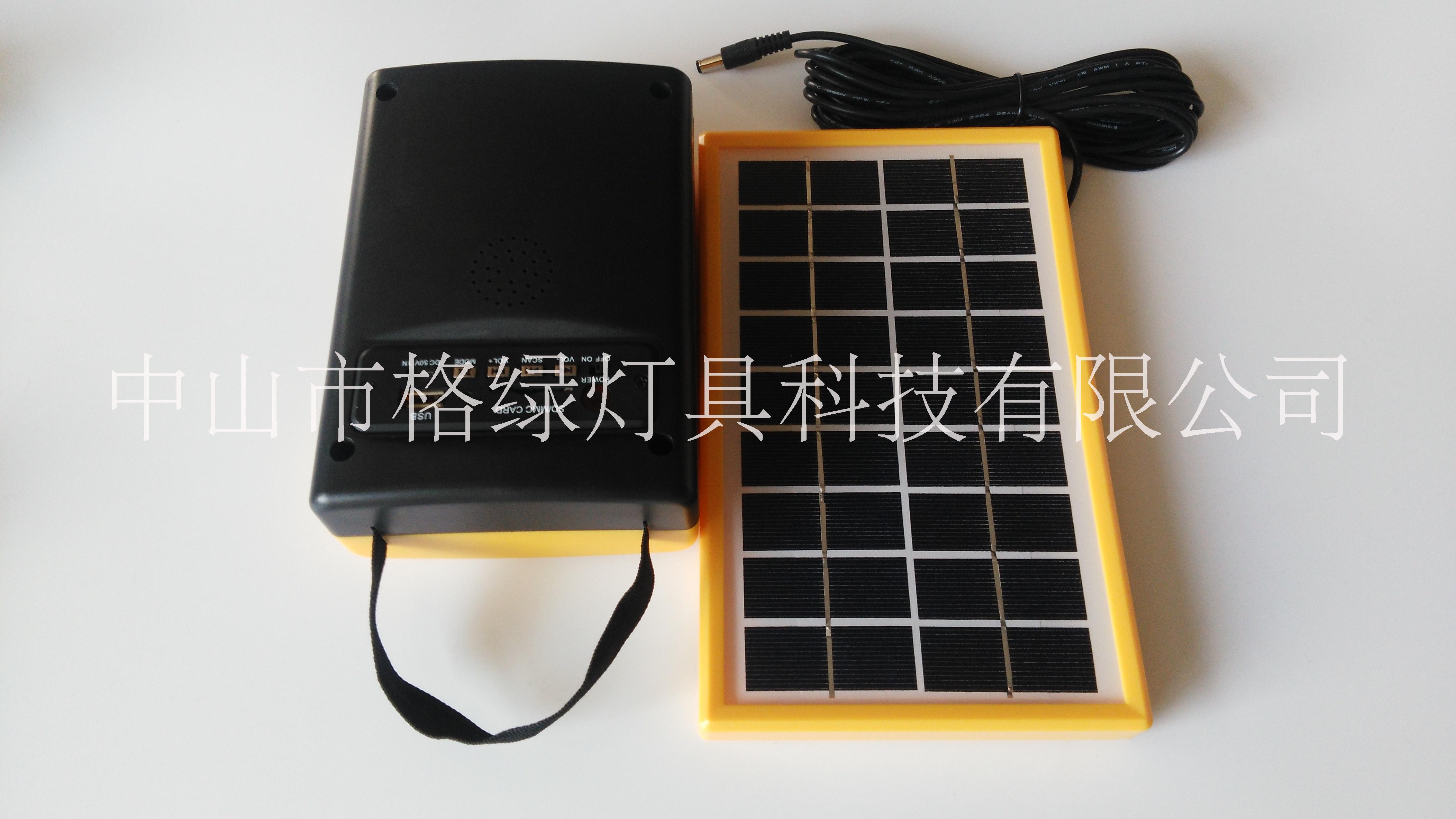 家用太阳能发电系统厂家直销 小型太阳能发电机 3w 6v图片