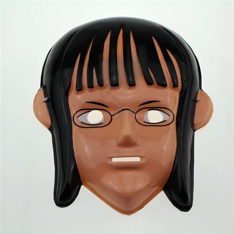 海贼王罗洛亚-卓洛面具 定制批发销售 泥雕刻加工 塑胶喷油加工 美少女面具