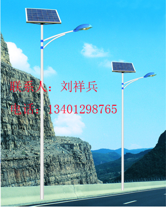 湖北咸阳太阳能路灯供货商图片
