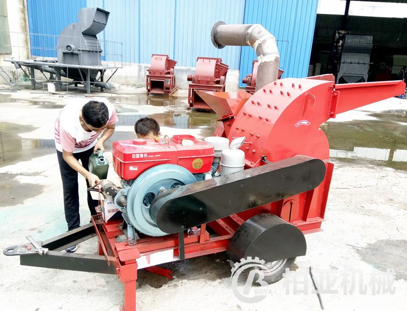 浙江杭州中小型树枝粉碎机厂家 树枝粉碎设备操作简单