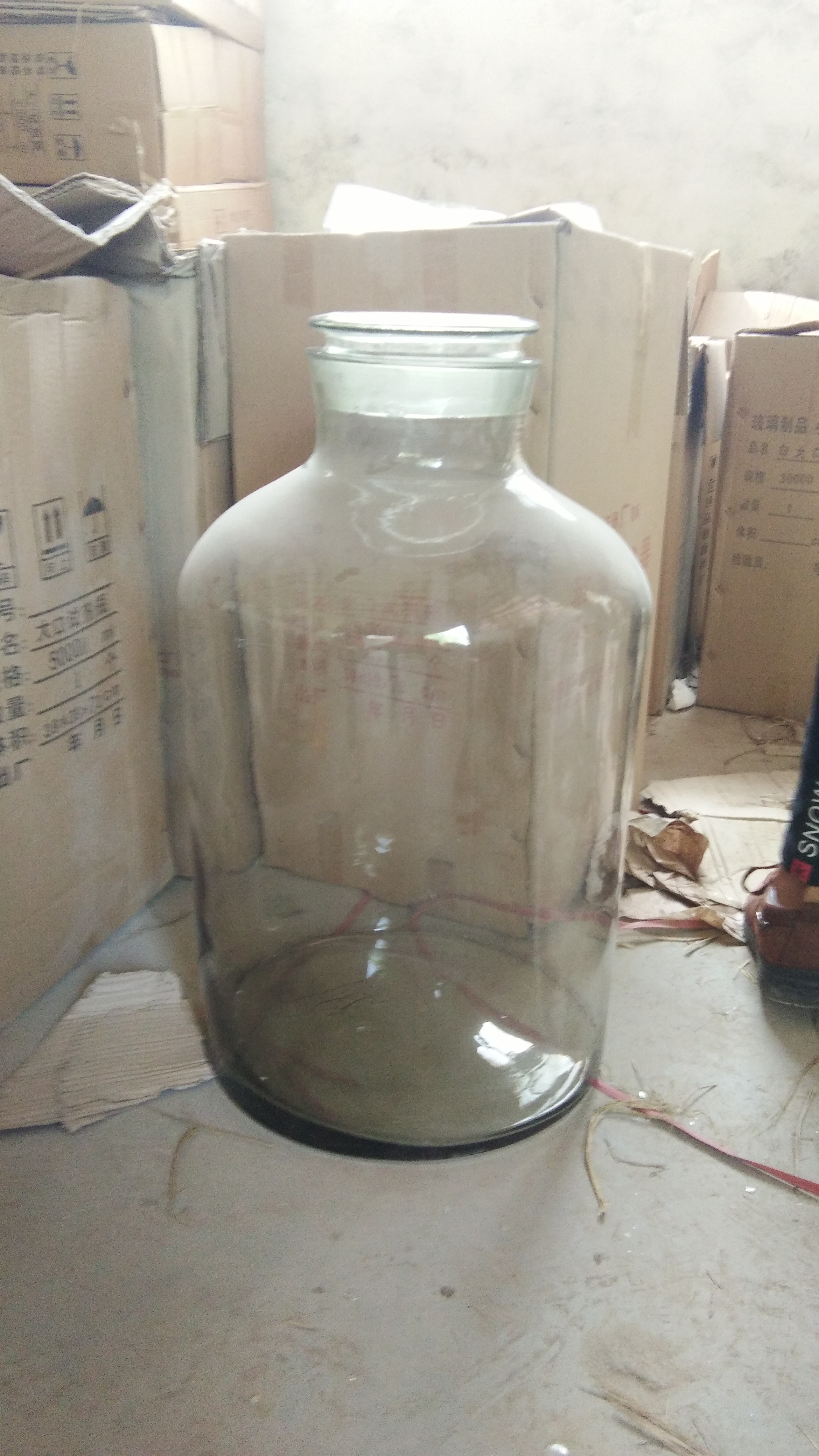 5-100斤广口磨砂试剂泡酒瓶