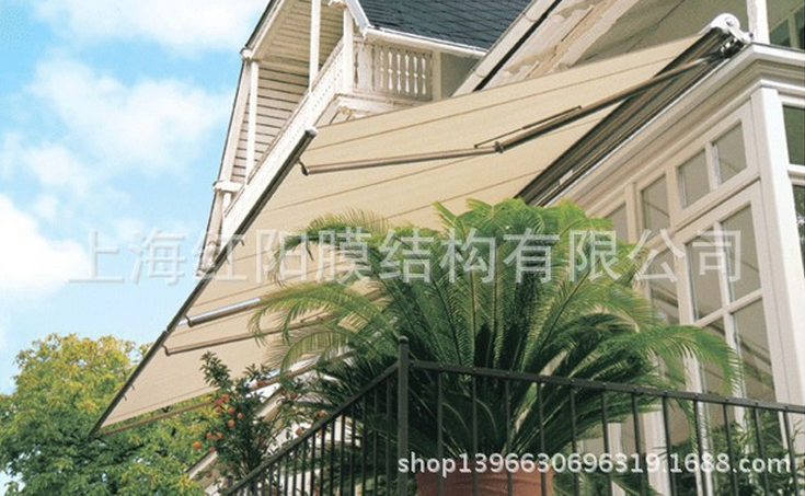 上海电动推拉伸缩蓬生产厂家 上海阳台屋门遮阳篷订做安装价格