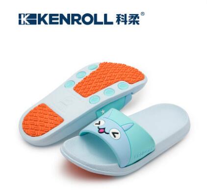 kenroll儿童拖鞋夏男女拖鞋可爱浴室内洗澡防滑卡通凉拖鞋