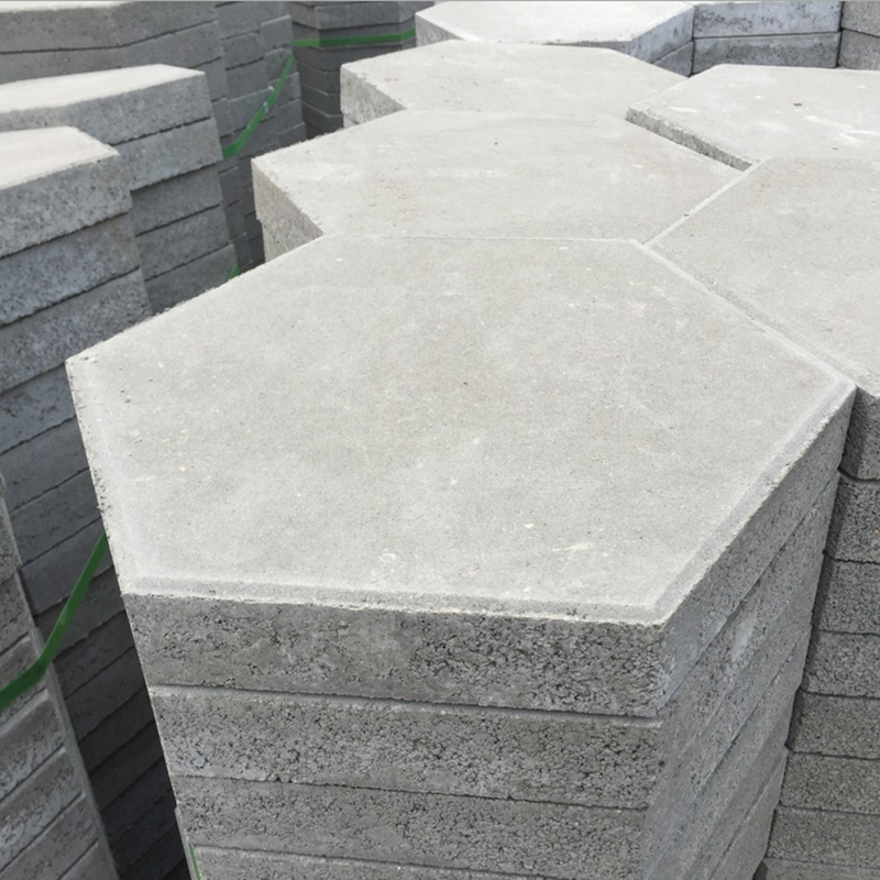 盐城护坡砖 混凝土实心护坡砖 六角砖 边长20cm/17.5cm六边形护坡砖