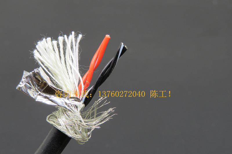 深圳坦克拖链电缆 2芯耐弯曲耐折800万次TRVSP2*0.3mm2双绞屏蔽拖链电缆 2芯机器人拖链电缆