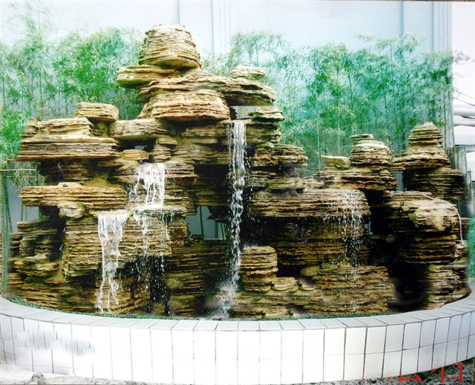 自然风格假山流水喷泉 别墅假山制自然风格假山流水喷泉 别墅假山制