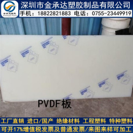 耐酸碱白色PVDF棒 聚偏二氟乙烯 高硬度PVDF板图片