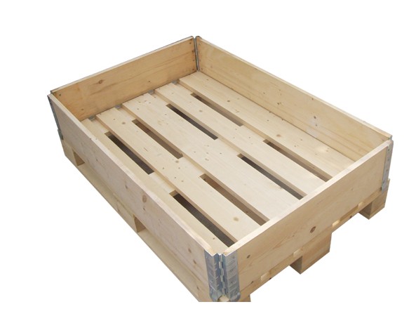 钢带木箱供货商 免熏木箱厂家直销 木托盘价格图片