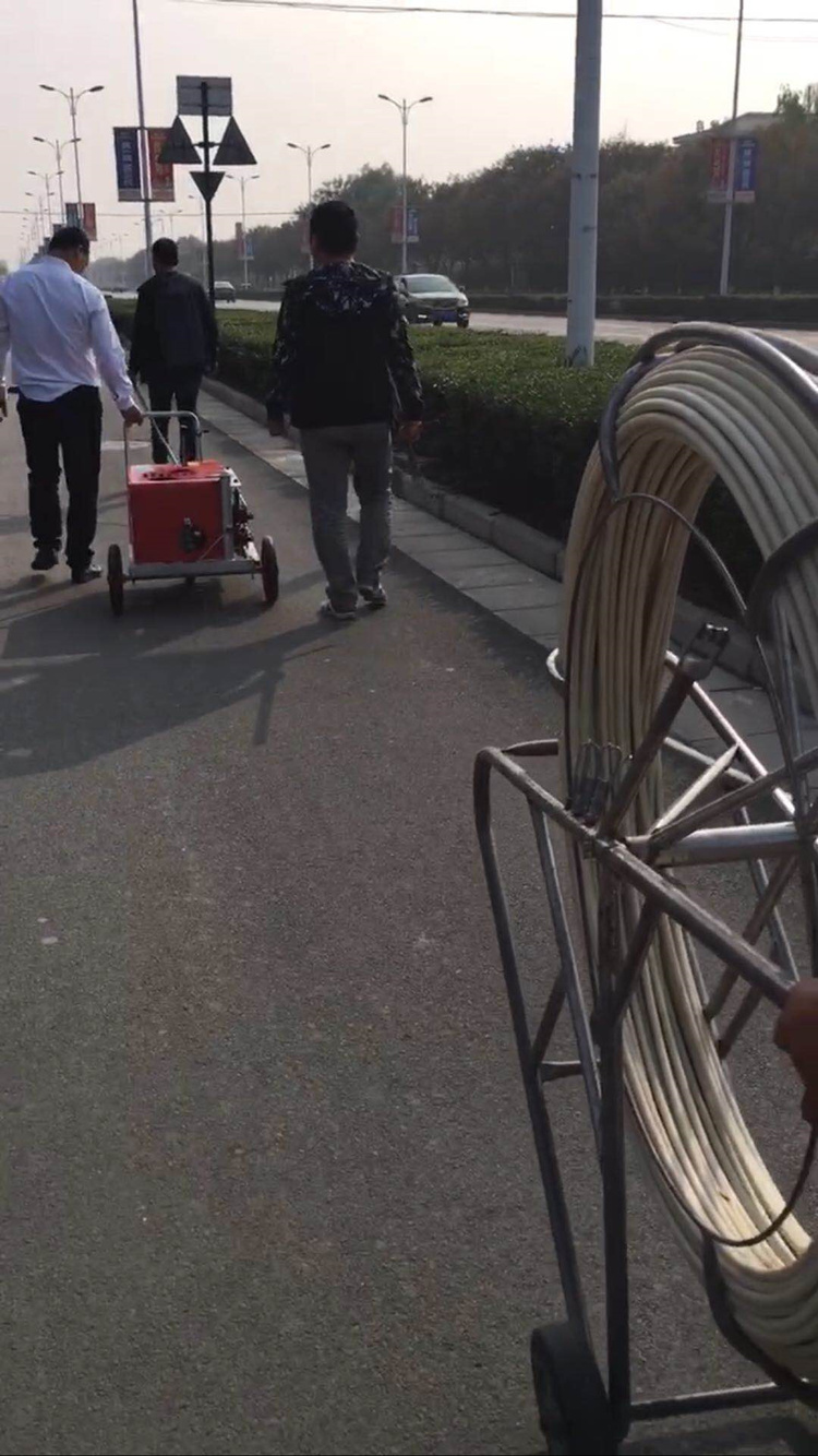 郑州市线缆施工队专用光缆拉线机放线机厂家