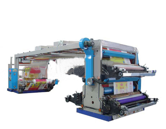 高速卷筒编织袋柔版印刷机 专业制造 片料编织布柔版印刷机