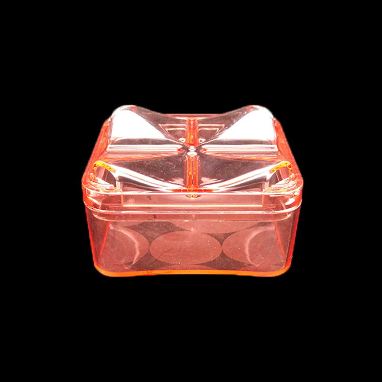 正方形香皂盒 广州本地塑胶厂日常用品肥皂盒子透明颜色正方形弧面密封皂盒直销