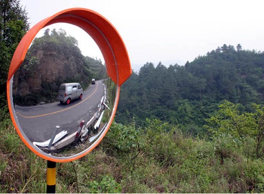 厂家专业生产交通广角镜 道路转弯镜 安全凸面镜 阳江交通设施 特价广角镜